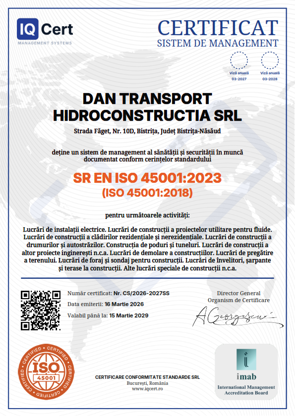 certificat iso 45001 dan transport hidroconstructia 001